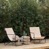 Outdoor Living Ferm Living | Desert Lounge Chair - Black/ Cloud