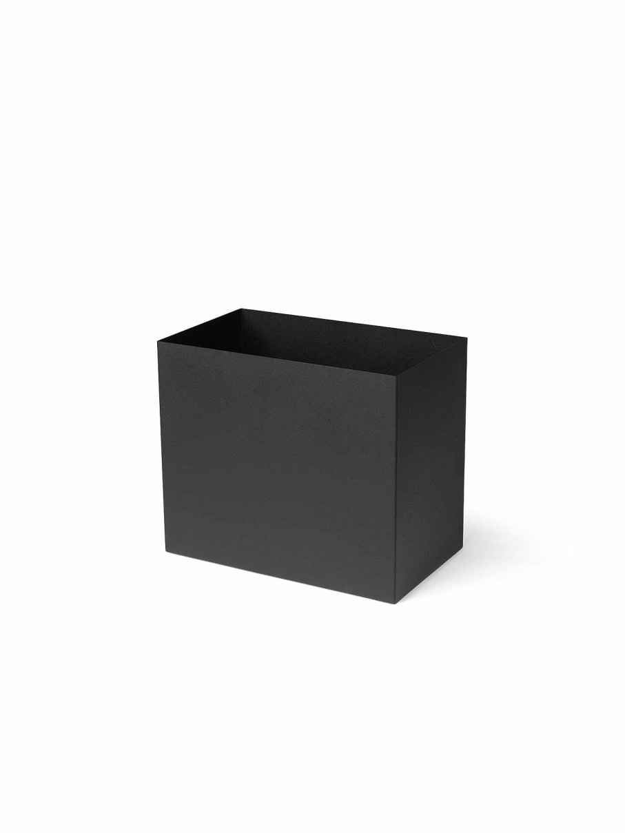 Green Living Ferm Living | Plant Box Pot - Large Black