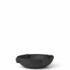 Accessories And Decorations Ferm Living | Bowl Candle Holder - Large - Ceramic Dark Grey