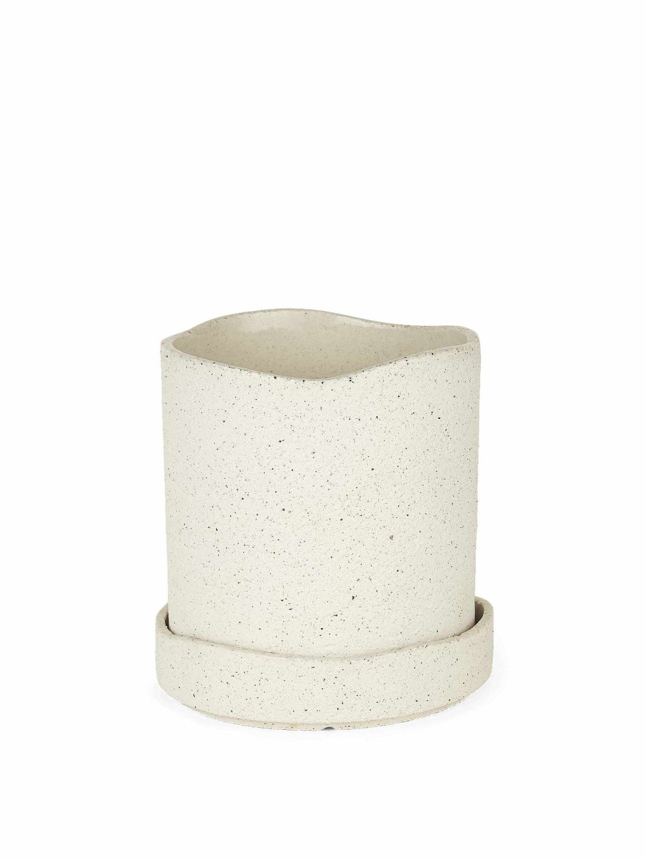 Green Living Ferm Living | Uneru Pot - O13 White