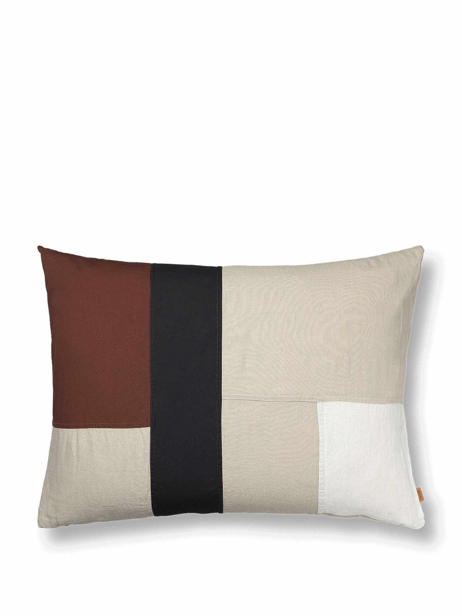 Textiles Ferm Living | Part Cushion Cover - Large Cinnamon