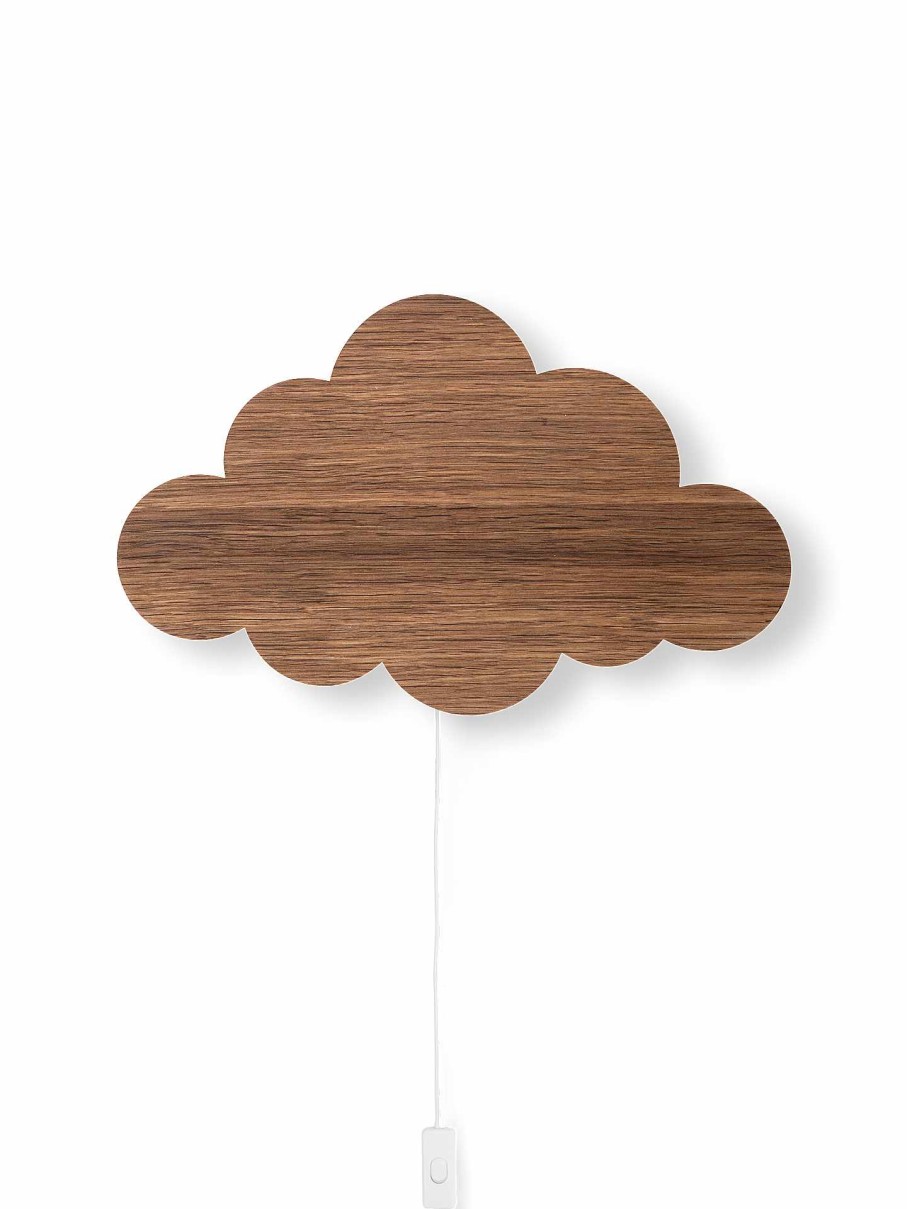 Kids Ferm Living | Cloud Lamp Smoked Oak