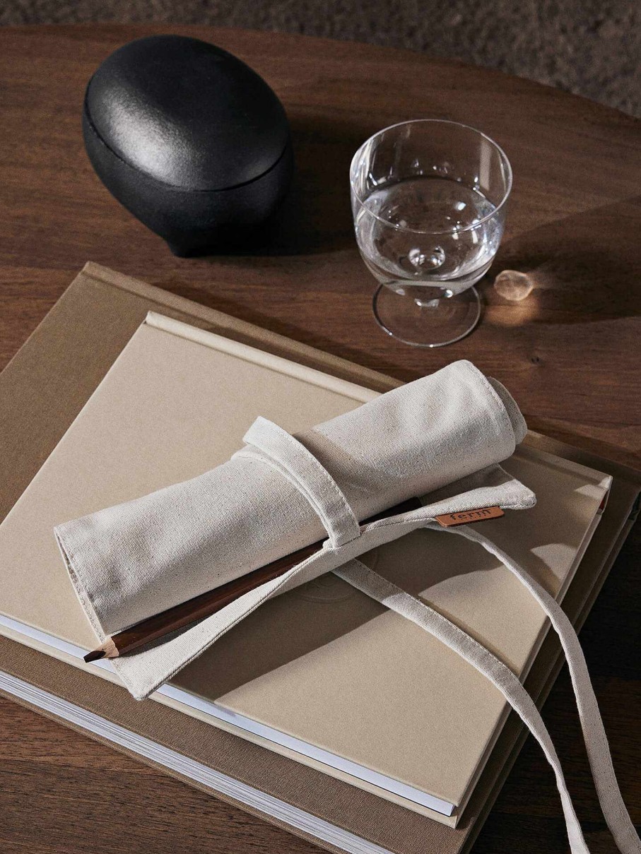 Accessories And Decorations Ferm Living | Ally Pencil Wrap - Off-White Offwhite