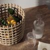 Green Living Ferm Living | Ceramic Basket - Large Cashmere