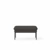 Furniture Ferm Living | Turn Pouf - Black - Cyber Dark Grey