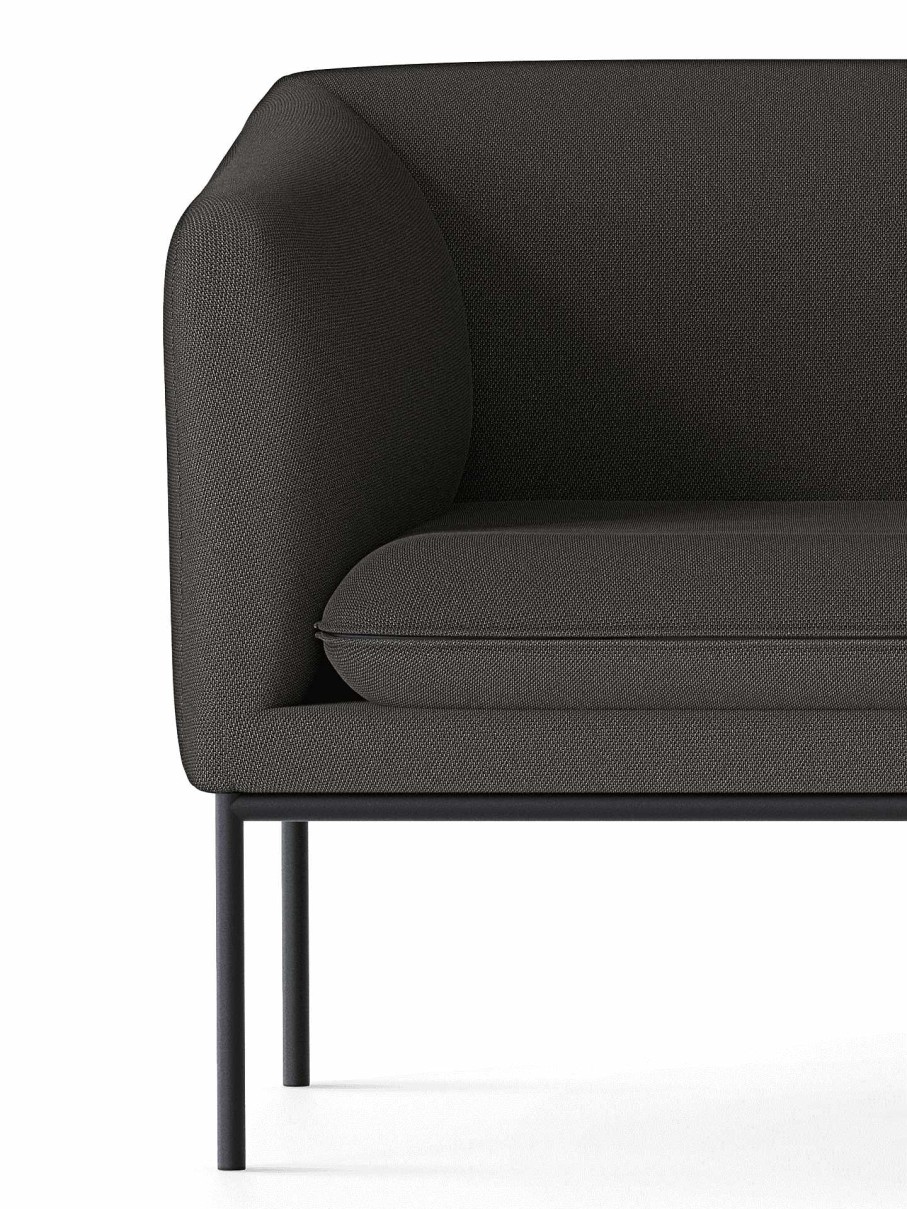 Furniture Ferm Living | Turn Sofa 3 - Black - Cyber Dark Grey